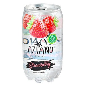 напиток AZIANO Strawberry 350 мл П/Б 1/12