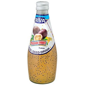 Напиток BASIL SEED DRINK RIVA Passion fruit 290 МЛ СТ/Б 1 уп.х 24 шт.