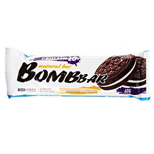 Батончик Bombbar протеиновый COOKIES & CREAM 60 г 1 уп.