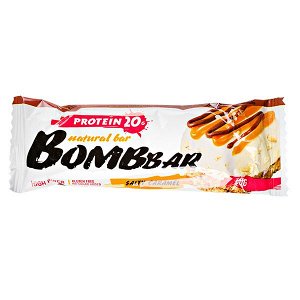 Батончик Bombbar протеиновый SALTY CARAMEL 60 г 1 уп.