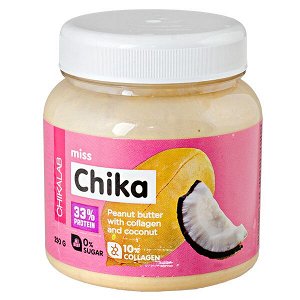 Паста CHIKALAB MISS CHIKA арахисовая с кокосом  250 г 1 уп.х 12 шт.