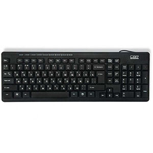 Клавиатура CBR KB 111M, 102 кл. + 9 доп. кл., USB