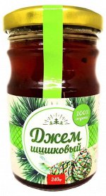 Стеклобанка Джем &quot;Шишковый&quot;, 240гр