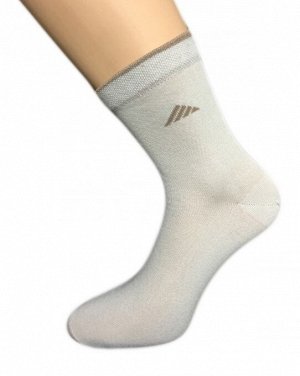 Мужские носки В-27 Бежевый гладкие, Сартекс