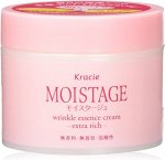 KRACIE Moistage Wrinkle Essence Cream Extra Rich - увлажняющий крем против сухих морщин