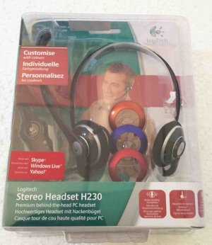 Стереогарнитура 981-000405Logitech USBHeadset H230 /