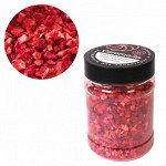 Клубника сублимированная кусочки, 1-5 мм, 15 грамм