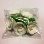 Сахарные цветы &quot;Роза белая&quot;, 5 шт.