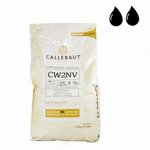 Шоколад Callebaut белый 25,9% 2,5 кг (CW2-RT-U71)