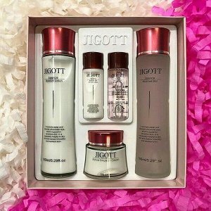 JIGOTT Набор №1706 д/лица 3предмета+2дорожника Moisture Skin Care УВЛАЖНЕНИЕ