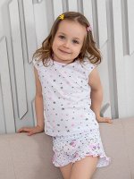 Пижама (футболка, шорты) &quot;SLEEPY CHILD&quot; для девочки (2800496)