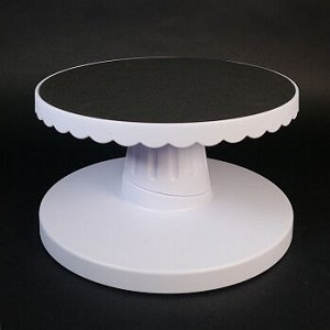 Стол для украшения торта вращающийся с наклоном, d=23 см