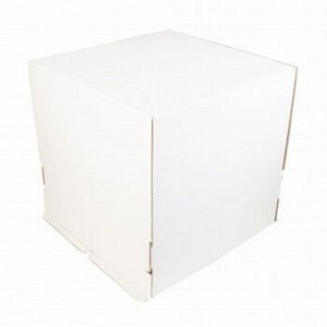 Коробка для торта 22*22*25 см без окна (самолет), 50 шт