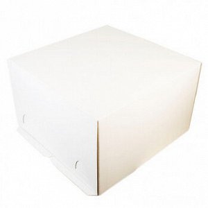 Коробка для торта 30*30*25 см, без окна (самолет) NEW
