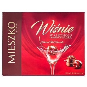 Конфеты MIESZKO CHERRIES IN ALCOHOL 232 г