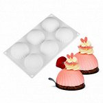 Форма для муссовых десертов &quot;PARFUM&quot; парфюм 6 ячеек, Silikolove