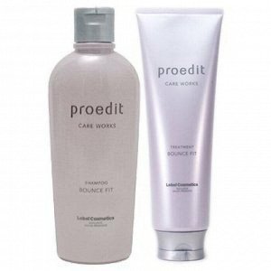 Набор Lebel Proedit Bounce Fit шампунь 300ml + маска для волос 250ml