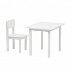 Комплект детской мебели Polini kids Simple 105 S, цвет белый