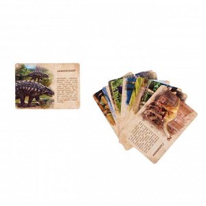 Развивающий набор динозавров «Древний мир», животные, карточки, по методике Монтессори, для детей