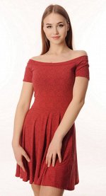 Платье женское  2270/01/Малиновый, черный
