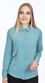 Рубашка женская  2768/02/Бирюзовый