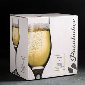 Набор бокалов для шампанского Tulipe, 190 мл, 6 шт