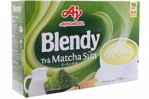 Пудровый чай матча латте (3в1) Blendy (зеленый чай, сливки, сахар) 1*10 стик.