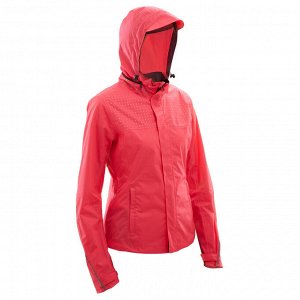 Куртка-дождевик для катания по городу женская 100 btwin