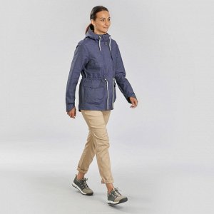 Куртка женская для походов на природе водонепроницаемая – NH550 QUECHUA