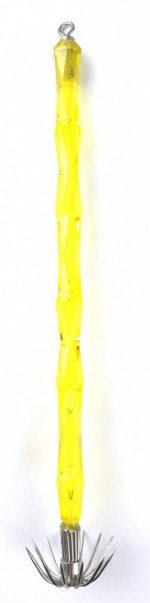 Кальмарница-палочка JpFishing Bone Yellow (14см, пластик, Glow)