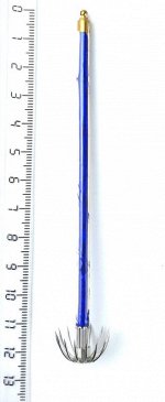 Кальмарница-палочка JpFishing Holographic Stick Blue (11.5см, пластик, голография)