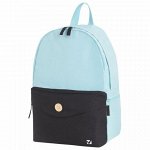 Рюкзак BRAUBERG универсальный, SYDNEY &quot;Green&amp;black&quot;, 38х27х12 см, 228839