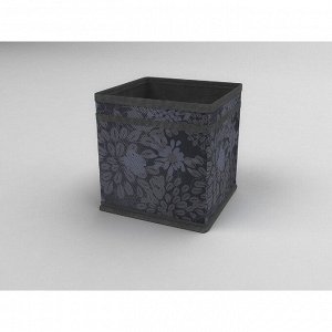 Коробка - куб жёсткая «Серебро», 17х17х17 см