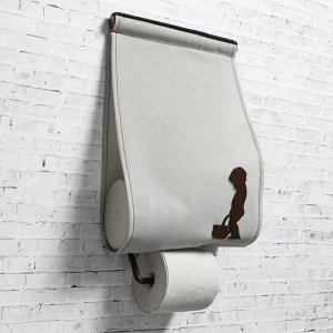 Панно-органайзер для туалета "WC-комфорт", серый
