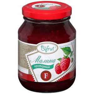 Джем Bifrut (БИФРУТ)  МАЛИНА на ФРУКТОЗЕ  300 гр /6/18мес