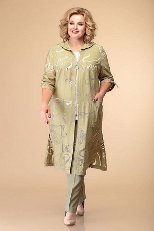 Блуза, брюки, кардиган Romanovich Style Артикул: 3-2006 хаки