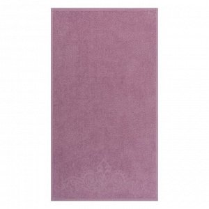 Полотенце махровое «Romance» цвет сирень, 40х60, 340 гр/м
