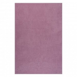 Полотенце махровое «Romance» цвет сирень, 50х90, 330 гр/м