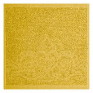 Полотенце махровое Romance, цвет жёлтый, 50х90 см, 330 г/м2