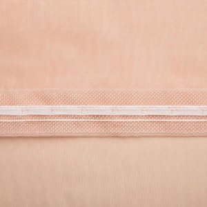 Штора вуаль 290х270 см, цвет розовый