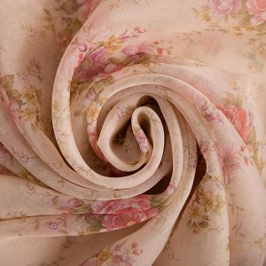 Штора тюль «Voile Rose» размер300х260 см, цвет розовый