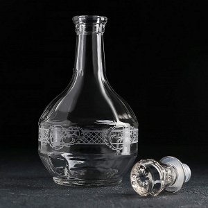 Кувшин с гравировкой GiDGLASS «Ассоль», 500 мл