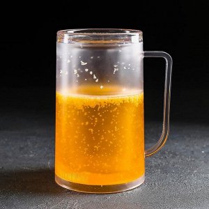 Кружка для пива охлаждающая, 420 мл