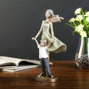 Фигурка полистоун «Мать и сын», 24x11x7 см