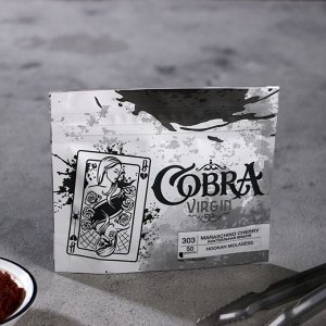 Бестабачная смесь "Cobra" серия: Virgin. Коктейльная вишня, 50 г