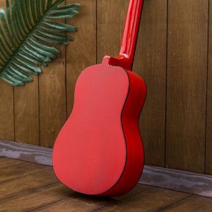 Музыкальный инструмент гитара-укулеле "Черепашка" 55х20х6 см
