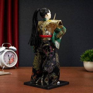 Кукла коллекционная "Самурай в кимоно и с повязкой"