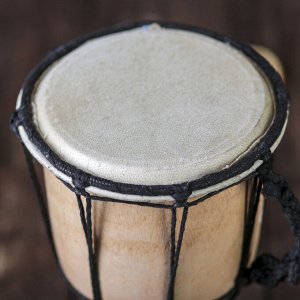 Музыкальный инструмент Барабан Джембе 20 см МИКС