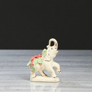 Набор статуэток "Слоны", лепка, 7 предметов