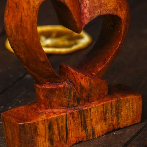 Сувенир дерево "Сердце любви" 10х8х2,5 см